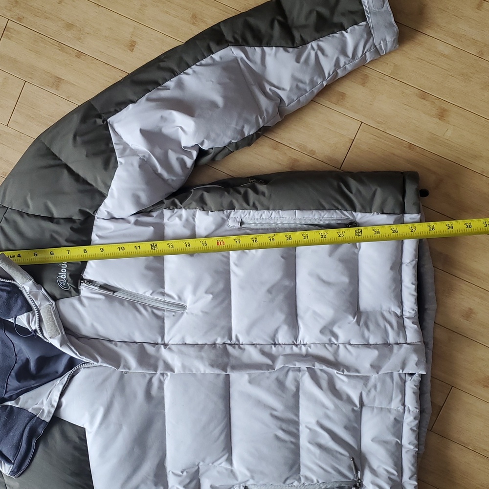 Cloudveil Men's Gray Down Ski Jacket - image 7